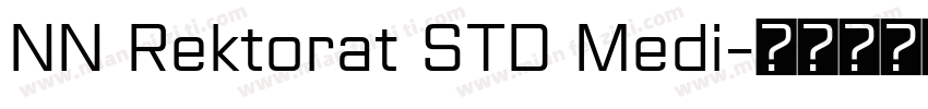 NN Rektorat STD Medi字体转换